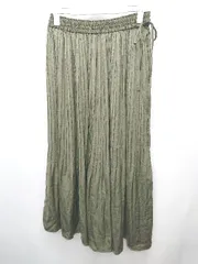 ◇ CIAOPANIC TYPY チャオパニックティピー ロング プリーツ スカート サイズONE カーキ系 レディース P  【1405230007703】