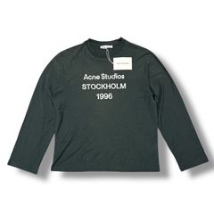 Acne Studios 長袖Tシャツ STOCKHOLM 1996 Acne Studios Stockholm 1996 White Long sleeve xxs | eBay