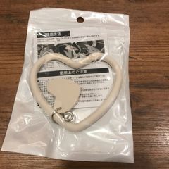 携帯ストラップ　ハート