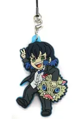 【中古】雑貨 嘴平伊之助 「鬼滅の刃 鬼滅祭オンライン -アニメ弐周年記念祭- ランダムラバーストラップ」 ANIPLEX+受注生産限定