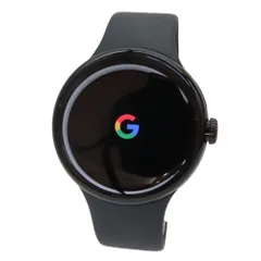 【中古】 Google Pixel Watch 第1世代 Bluetooth Wi-Fiモデル GQF4C マットブラック スマートウォッチ グーグルピクセル 腕時計 ユニセックス メンズ レディース A2502249