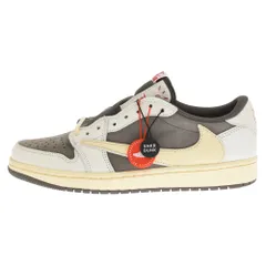 NIKE (ナイキ) ×TRAVIS SCOTT AIR JORDAN 1 LOW OG REVERSE MOCHA トラヴィススコット エアジョーダン1 ロー リバースモカ ローカットスニーカー 27cm/US9 DM7866-162のサムネイル