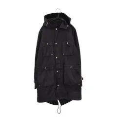 Martin Margiela (マルタンマルジェラ) 07AW ギミックモッズコート ボアライナー付き コート ブラック AM047 36155のサムネイル