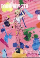 [중고] 클리어 파일 민트/후지도 미사토 A5 클리어 파일 [밴드 やろぜ! 캐릭터 복권 ~ vol.5~] D상