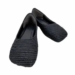 マウジー moussy RAFFIA FLAT シューズ レディース  Lのサムネイル