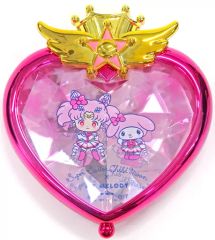 [Used] Miscellaneous Goods: Sailor Chibi Moon & My Me Roddy Compact mirror "Sailor Moon Eternal Movie x Sanrio Characters"