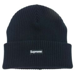 Supreme シュプリーム 帽子 20AW Wide Rib Beanie ワイド リブ ビーニー ニット帽 ブラック系【中古】