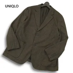 23AW★ UNIQLO ユニクロ 秋冬★ チドリ コンフォート 2B テーラード ジャケット Sz.XXL メンズ 大きいサイズ 特大