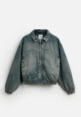 新品 ZARA(ザラ) ポケット デニム ブルゾン ジャケット