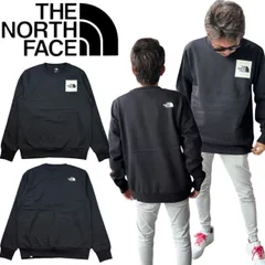 ザ ノースフェイス The North Face トレーナー NF0A89EV プリントロゴ プルオーバー ユニセックス 裏起毛 スウェット ボックスロゴ THE NORTH FACE M FINE CREW 新品 正規品 未使用品