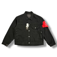 参考上代253000円 未使用 MASTERMIND JAPAN 24AW 金糸 スカル 刺繍 デニムジャケット Gジャン マスターマインド MJ24E12-BL021-018 L 87299A1