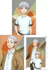 【中古】キャラカード 三ツ谷隆 「東京リベンジャーズ アニメイトフェア in 2024 描き下ろしイラスト 過去ver./2005年ver. トレーディングブロマイド3枚セット」