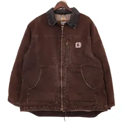 Carhartt カーハート ダックジャケット チョアコート ダークブラウン Carhartt Dark Brown Duck Canvas Chore Coat S Made in USA