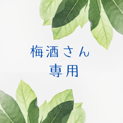 梅酒さん専用（宅配便へ変更）
