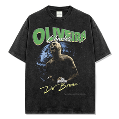 UFC チャールズ オリベイラ Charles Oliveira ヴィンテージ加工 Tシャツ ラップＴ S-3XL