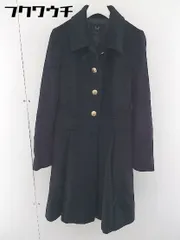 ■　◎ VICKY ビッキー 長袖 ロング　コート サイズ1 ブラック レディース  【1109130010497】のサムネイル