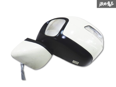 ホンダ純正 JF1 N-BOX エヌボックス ドアミラー サイドミラー 左 助手席 9P ベージュ系 即納 棚