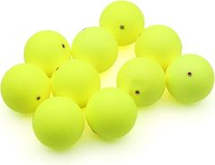 ファビュラス堂 玉ウキ 47mm 錘負荷 11号 中通し 発泡ウキ ぶっこみサビキ 泳がせ 釣り 仕掛け 餌 シモリ玉 ウキ釣り 黄 イエロー 10個(黄(10個))