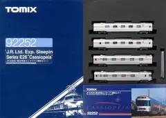 Switchセット RWM]92252 JR E26系(寝台特急カシオペア) 増結セットI(4両) N