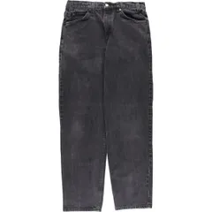 古着 90~00年代 リーバイス Levi's 550-4159 オレンジタブ ブラックデニム テーパードデニムパンツ メンズw32相当 ヴィンテージ/eaa547683