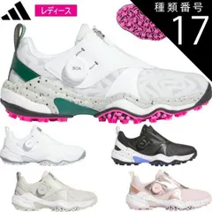 種類17：ピンク/ブラック/ピンクIG8752/23.5 アディダスコードカオス 25 ボアスパイクレス ウィメンズ ゴルフシューズ「Adidas COEDCHAOS 25 BOA　SPIKELESS GOLF SHOES」NKZ952024年秋冬モデル日本正