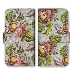 iPhone15ProMax ケース 手帳型 iPhone15 プロマックス スマホケース 携帯ケース 花 花柄 小花柄 バラ 薔薇 クラシカル オシャレ 可愛い かわいい 宮殿 綺麗 キレイ きれい カラー04