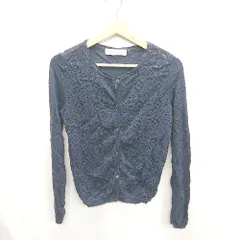 ◇ ⊂ Φ BEAUTY&YOUTH UNITED ARROWS 長袖 カーディガン サイズ表記なし ネイビー レディース E  【1410290028704】