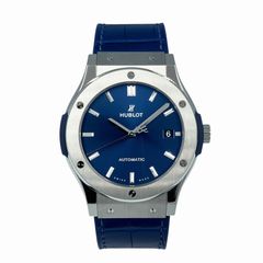 HUBLOT ウブロ 511.NX.7170.LR 1485077 クラシックフュージョン 自動巻き 稼働品 ネイビー×シルバー W01206VKUM