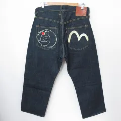 断*中様 ドラえもん刺繍EVISUデニム EVISU - EVISU☆エヴィス ドラえもん コラボ スペシャル 刺繍