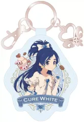 【中古】キーホルダー キュアホワイト レザーキーホルダー 「ふたりはプリキュアMax Heart」