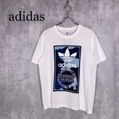 『adidas』アディダス (M) フロントロゴ Tシャツ