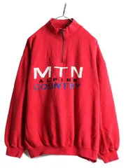 【お得なクーポン配布中!】 90s OLD GAP ハイネック スウェット トレーナー XL オールド 赤