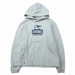 チャムス CHUMS Booby Face Pullover Hoodie ブービー フェイス プルオーバー パーカー 裏起毛 CH00-1303 M グレー ur65 【中古】