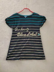 BURBERRY バーバリーブルーレーベル ボーダーチュニック ワンピース 36