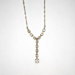 k18ダイヤモンドネックレス 0.2ct