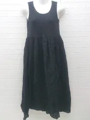 ◇ KBF ケービーエフ URBAN RESEARCH ノースリーブ 膝下丈 ワンピース サイズOne ブラック レディース 【中古】 【1002800930586】