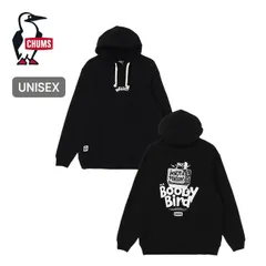 【新品】CHUMS チャムス オーバーサイズアイムノットアペンギンP/Oパーカー ブラック