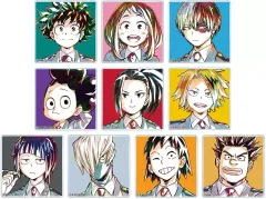 【中古】アクリルスタンド・アクリルパネル 全10種セット 「僕のヒーローアカデミア トレーディング Ani-Art 第4弾 vol.2 アクリルタイル ver.A」