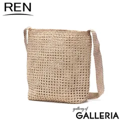 レン ショルダーバッグ レディース 斜めがけ ブランド REN バッグ 大人 軽量 上品 女性 かごバッグ ゴートメッシュ 本革 革 やぎ革 レザー メッシュ B5 縦型 #16 ボックスショルダー 1-16-26312のサムネイル