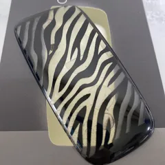 ゼブラ 柄 デザイン プルームエックス アドバンスド フロントパネル ブラック 黒 Ploom X ADVANCED アニマル柄 シマウマ 新品 未使用 送料無料 オリジナル カスタム