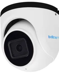 Brillcamドーム型防犯カメラ 4K監視カメラ 800万画素 4台セット防犯・セーフティ