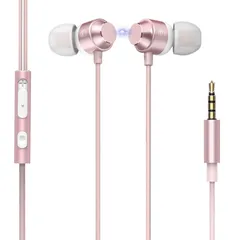 リモコン付き 騒音低減 音量調整 通話対応 3.5mmジャック カナル型 HIFI音質 軽量 マイク付き 在宅勤務 有線 パソコン イヤホン イヤフォン/Switch/iPad/Android/PC/多機種対応 【2024改良型】 ZOOM会議/YouTube