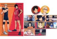 [중고] 상품 세트 3대 특전 세트 [Blu-ray & DVD 극장판 하이큐!! 쓰레기 버려진 장소의 결전 호화판] 애니메이트 구입 특전