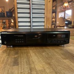 【美品】SONY CDプレイヤー 光学固定式メカ搭載機 CDP-XE700 純正リモコン付き