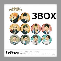 3BOXセット 新品 未開封 BOX ハイキュー!! 缶バッジコレクション