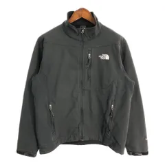 THE NORTH FACE ノースフェイス ソフトシェルジャケット アウトドア ブラック (メンズ L) 中古 古着 S4167