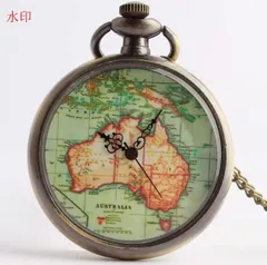 【とと】日本大地図　懐中時計セット オリジナルクォーツ懐中時計 日本地図 富士山の通販 by