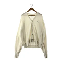 【中古品】 IZOD LACOSTE アイゾッド ラコステ 80's-90's ACRYLIC CARDIGAN 80-90年代 アクリルカーディガン 最終タグ 【146-221226-hi-12-tag】