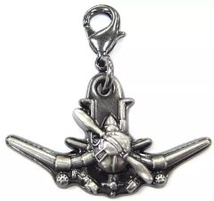 【中古】キーホルダー・マスコット(キャラクター) ナランチャモチーフ メタルチャーム 「一番くじ ジョジョの奇妙な冒険 黄金の風」 F賞