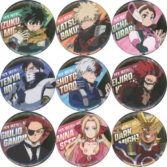 【中古】バッジ・ビンズ 全9種セット BIG缶バッジ 「僕のヒーローアカデミア THE MOVIE ユアネクスト」